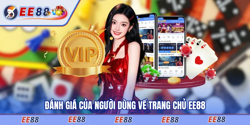 Đánh giá của người dùng về trang chủ EE88