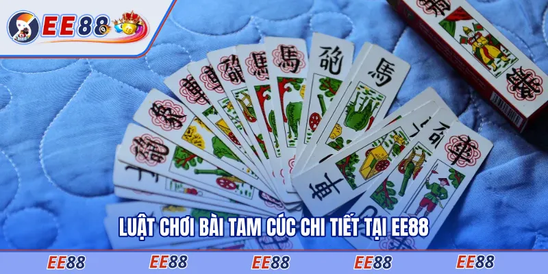 Luật chơi bài tam cúc chi tiết tại EE88